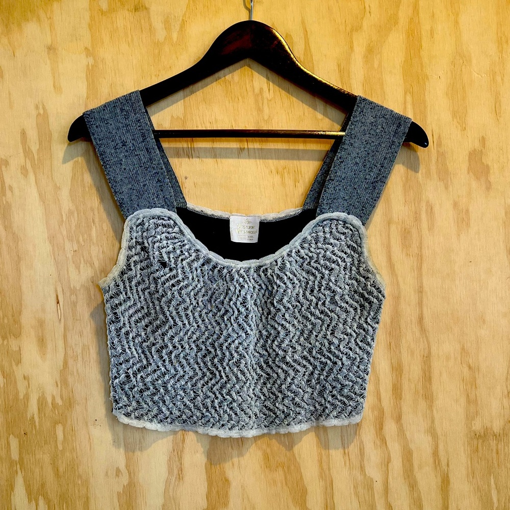 Vivienne Westwood Vintage Knit Crop Top